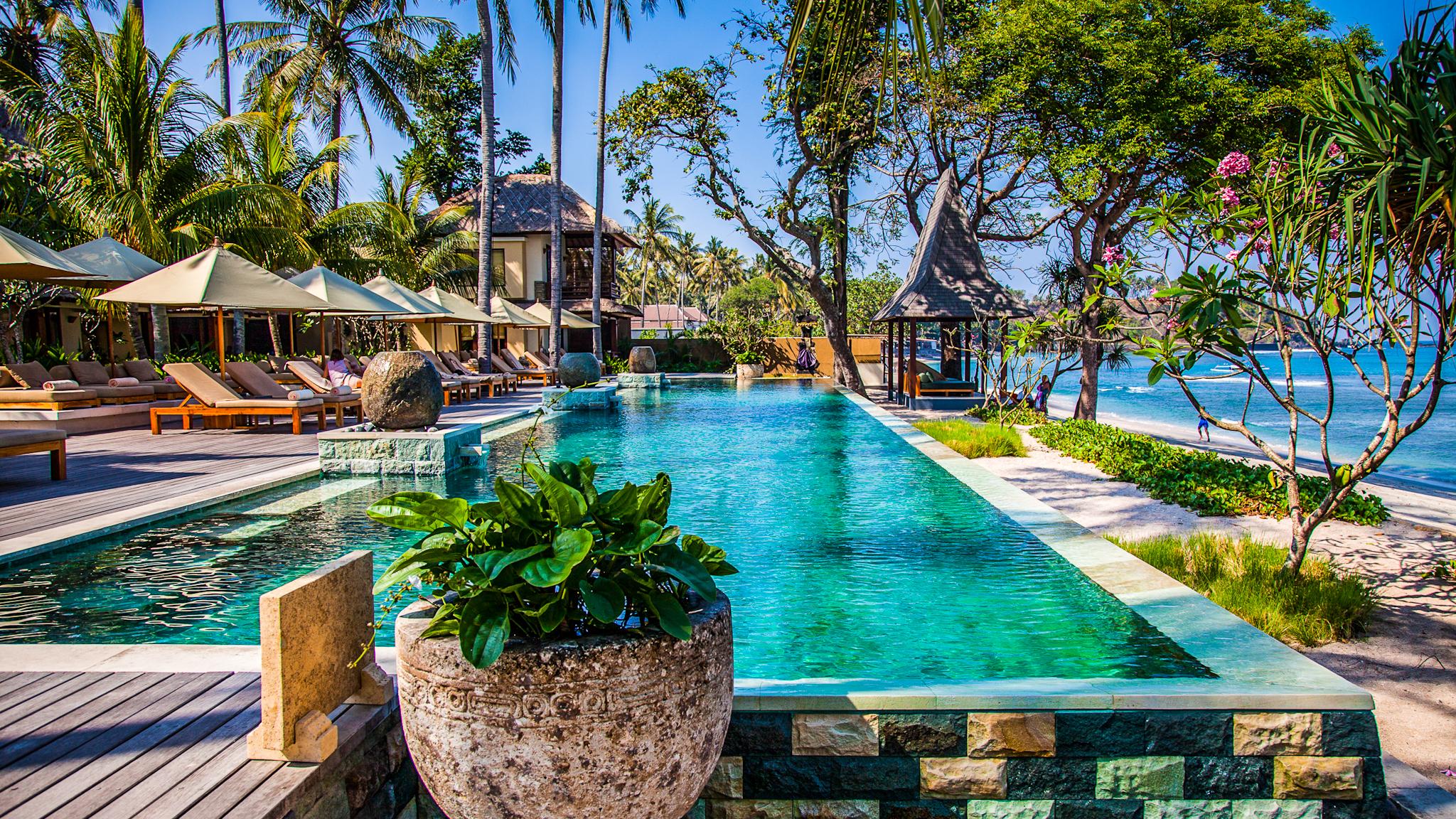 Qunci Villas Hotel Mangsit Exterior foto